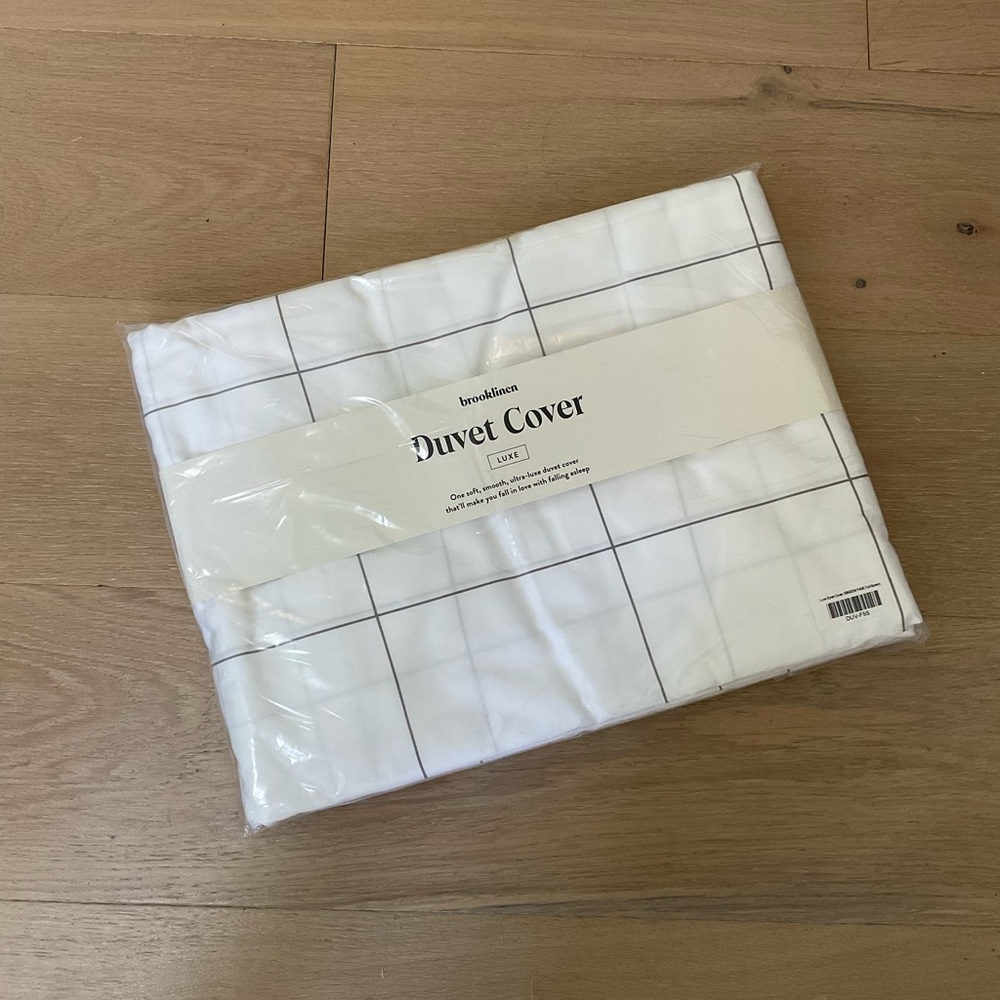 Brooklinen Luxe Queen Duvet Cover